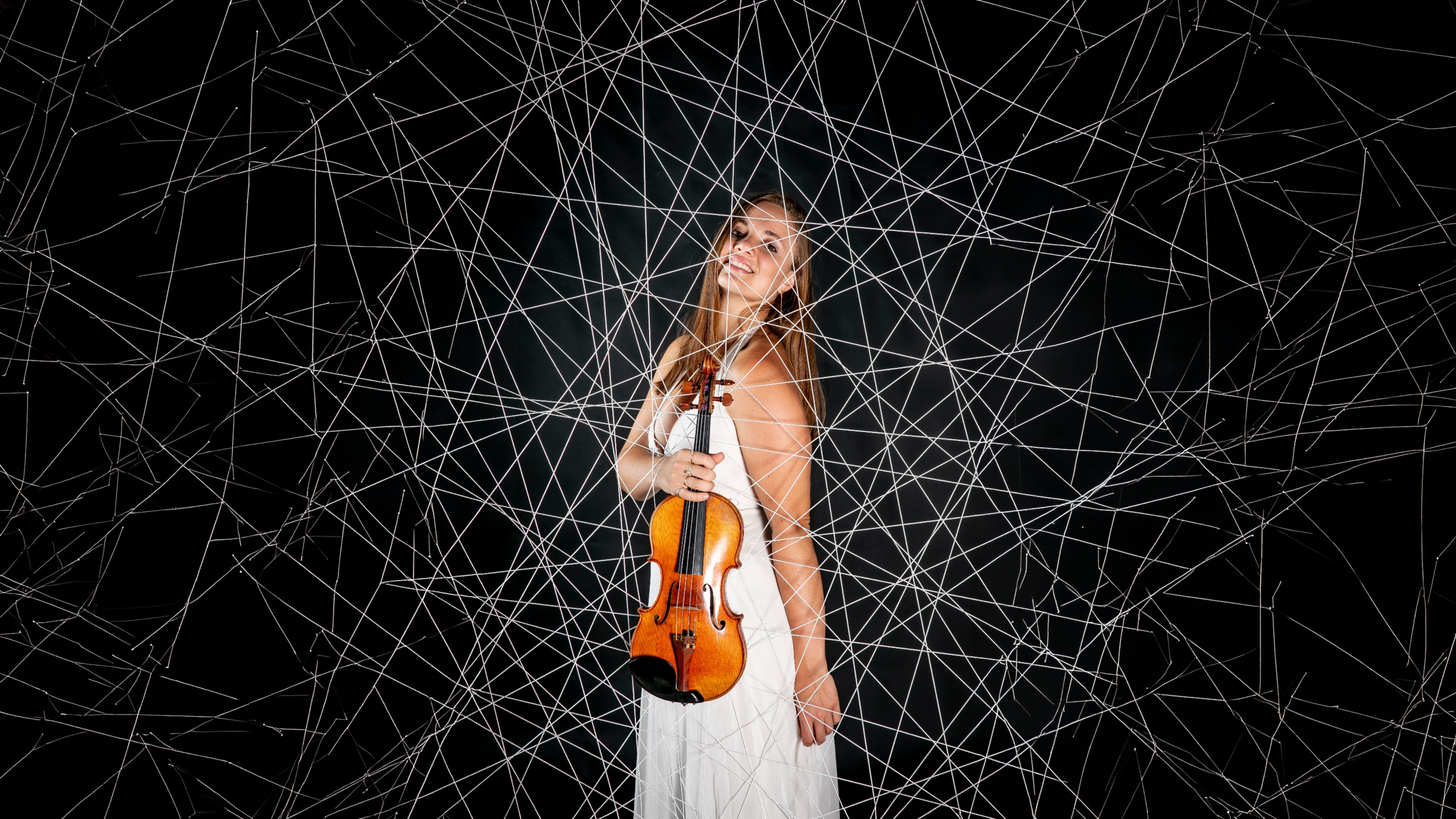 Shira Zemach with violin